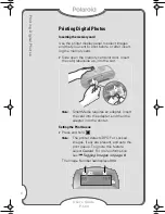 Preview for 8 page of Polaroid P-500 - Color User Manual