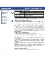 Preview for 4 page of Polaroid P100I User Manual