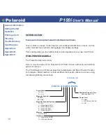 Preview for 5 page of Polaroid P100I User Manual