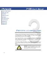 Preview for 29 page of Polaroid P100I User Manual