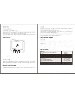 Preview for 4 page of Polaroid PBC-A56J User Manual