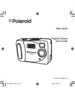 Polaroid PDC 2030 User Manual preview