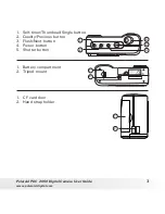 Preview for 3 page of Polaroid PDC 2050 User Manual