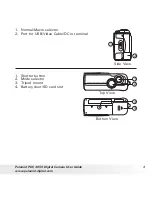 Preview for 3 page of Polaroid PDC 3050 User Manual