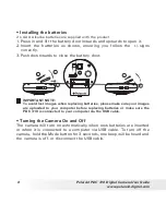 Preview for 8 page of Polaroid PDC 310 User Manual