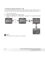 Preview for 22 page of Polaroid PDC 5070 User Manual