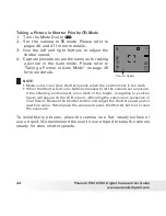 Preview for 44 page of Polaroid PDC 6350 User Manual