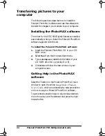 Preview for 26 page of Polaroid PDC 640 User Manual