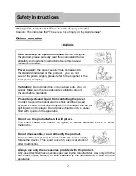 Preview for 2 page of Polaroid PDM-0711 Operation Manual