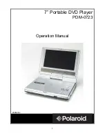 Polaroid PDM-0723 Operation Manual preview