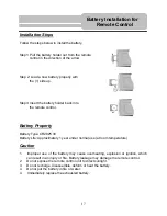 Preview for 17 page of Polaroid PDM-0725 Operation Manual