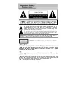 Предварительный просмотр 2 страницы Polaroid PDM-0732 Operation Manual