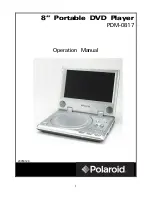 Preview for 1 page of Polaroid PDM-0817 Operation Manual