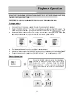 Предварительный просмотр 25 страницы Polaroid PDM-0822BD Operation Manual