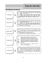 Предварительный просмотр 27 страницы Polaroid PDM-0822BD Operation Manual