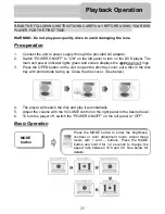 Предварительный просмотр 25 страницы Polaroid PDM-0824 Operation Manual