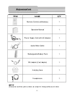 Предварительный просмотр 8 страницы Polaroid PDM-0825M Operation Manual