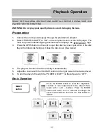 Предварительный просмотр 25 страницы Polaroid PDM-0825M Operation Manual