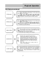 Предварительный просмотр 27 страницы Polaroid PDM-0825M Operation Manual