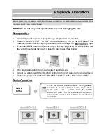 Предварительный просмотр 25 страницы Polaroid PDM-0990DS Operation Manual