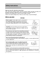 Предварительный просмотр 2 страницы Polaroid PDM-1035 Operation Manual