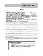 Предварительный просмотр 5 страницы Polaroid PDM-1035 Operation Manual