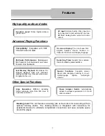 Предварительный просмотр 7 страницы Polaroid PDM-1035 Operation Manual