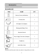 Предварительный просмотр 8 страницы Polaroid PDM-1035 Operation Manual