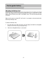 Предварительный просмотр 22 страницы Polaroid PDM-1035 Operation Manual