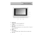 Предварительный просмотр 5 страницы Polaroid PDM 2737 - DVD Player With LCD Monitor User Manual