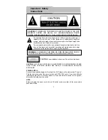 Предварительный просмотр 2 страницы Polaroid PDM-2737 User Manual