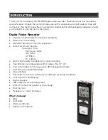 Preview for 2 page of Polaroid PDR500 Instruction Manual