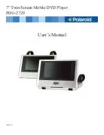 Предварительный просмотр 1 страницы Polaroid PDU-2729 User Manual