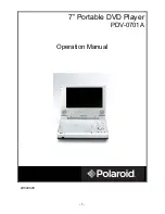 Предварительный просмотр 1 страницы Polaroid PDV-0701A Operation Manual