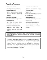 Предварительный просмотр 6 страницы Polaroid PDV-0701A Operation Manual