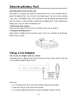 Предварительный просмотр 16 страницы Polaroid PDV-0701A Operation Manual