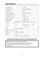 Preview for 29 page of Polaroid PDV-0713B Operation Manual