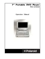 Polaroid PDV-0744M Operation Manual предпросмотр