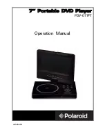 Предварительный просмотр 1 страницы Polaroid PDV-077PT Operation Manual