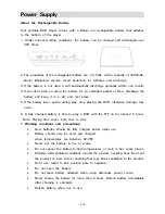 Предварительный просмотр 14 страницы Polaroid PDV-077PT Operation Manual