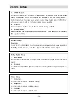 Предварительный просмотр 20 страницы Polaroid PDV-077PT Operation Manual