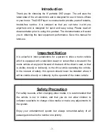 Preview for 2 page of Polaroid PDV-0813A Operation Manual