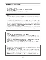 Preview for 22 page of Polaroid PDV-0823A Operation Manual