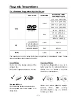 Предварительный просмотр 13 страницы Polaroid PDV-1002A - DVD Player - 10 Operation Manual