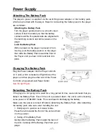 Предварительный просмотр 17 страницы Polaroid PDV-1002A - DVD Player - 10 Operation Manual