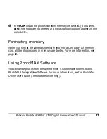 Preview for 48 page of Polaroid PhotoMAX PDC 1320 User Manual