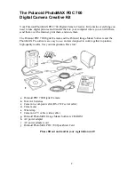 Предварительный просмотр 3 страницы Polaroid PhotoMAX PDC 700 User Manual