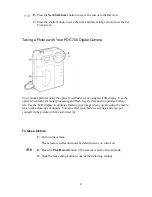 Предварительный просмотр 10 страницы Polaroid PhotoMAX PDC 700 User Manual