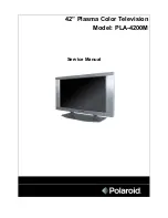 Preview for 1 page of Polaroid PLA-4200M Service Manual