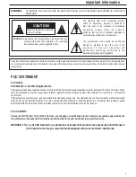 Preview for 3 page of Polaroid PLA-5040 User Manual